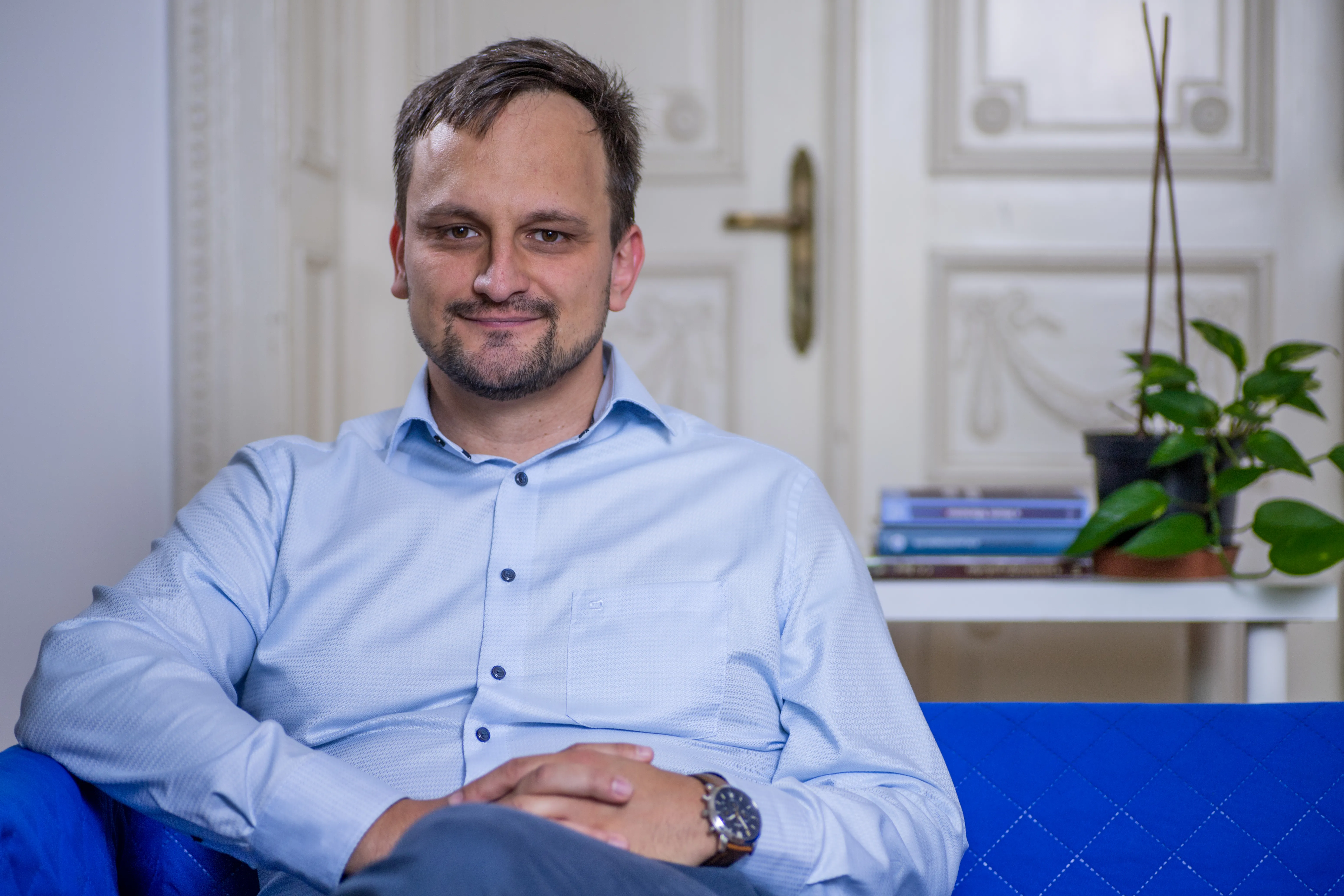 Takács Bálint portréja